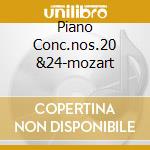 Piano Conc.nos.20 &24-mozart cd musicale di Justus Frantz