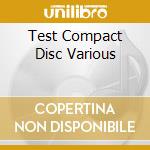 Test Compact Disc Various cd