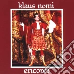 Klaus Nomi - Encore cd