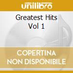 Greatest Hits Vol 1 cd