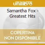 Samantha Fox - Greatest Hits cd