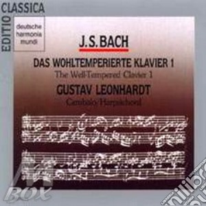 J.s.bach The Well Tempered cd musicale di Gustav Leonhardt