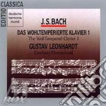 J.s.bach The Well Tempered cd