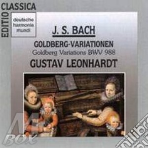 Goldberg Variations Bwv 988 cd musicale di Gustav Leonhardt