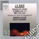 Sigiswald Kuijken - Sonate F?R Violine Und Cembalo No. 1-6 Bwv 1014-1019 (2 Cd) cd