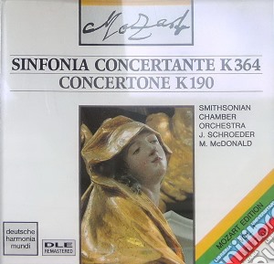 Wolfgang Amadeus Mozart - Sinfonia Concertante, Concertone cd musicale di Chamber Smithsonian