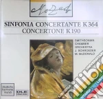 Wolfgang Amadeus Mozart - Sinfonia Concertante, Concertone cd