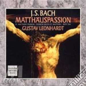 Bach:passion Selon St.matthieu cd musicale di Gustav Leonhardt