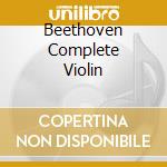 Beethoven Complete Violin cd