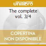 The complete vol. 3/4 cd musicale di Benny Goodman