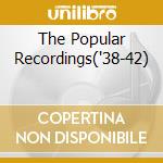 The Popular Recordings('38-42) cd musicale di Glenn Miller