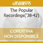 The Popular Recordings('38-42) cd