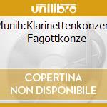 Munih:Klarinettenkonzert - Fagottkonze cd