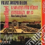 Sonate di esterhazy op.13 - h.l. hirsch cd