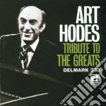 Art Hodes - Tribute To The Greats cd