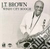 J.t.brown - Windy City Boogie cd