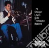George Lewis - Solo Trombone Record cd