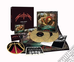 (LP Vinile) Satan - Cruel Magic (Deluxe Edition) (2 Lp+2 Cd) lp vinile di Satan
