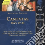 Johann Sebastian Bach - Cantatas Bwv 27 28 29 cd
