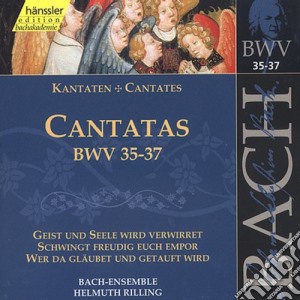 Johann Sebastian Bach - Sacred Cantatas Bwv 35 36 37 cd musicale di Bach / Gachinger Kantorei / Rilling