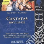 Johann Sebastian Bach - Sacred Cantatas Bwv 119-121 cd
