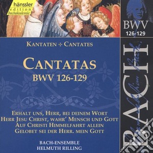 Johann Sebastian Bach - Cantatas Bwv 126-129 cd musicale di Bach / Gachinger Kantorei / Rilling