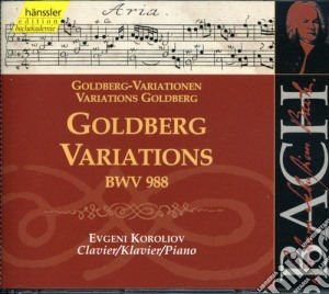 Bach / Koroliov - Goldberg Variations cd musicale di Bach / Koroliov