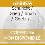 Schuricht / Grieg / Bruch / Goetz / Volkmann - Concerto For Violin & Orchestra cd musicale