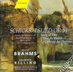 Johannes Brahms / Rilling / Bach-Colleg - Schickalslied Op 54 cd musicale di Johannes Brahms / Rilling / Bach