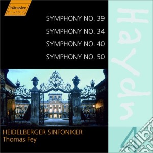 Joseph Haydn - Symphonies Nos.39, 34, 40 & 50 cd musicale di Haydn / Fey / Heidelberg Symphony