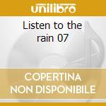 Listen to the rain 07 cd musicale di Stephan Micus