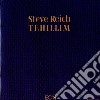 Steve Reich - Tehillim cd
