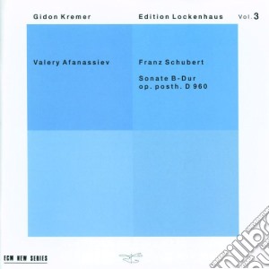 Franz Schubert - Sonata B.. - Valery Afanassiev cd musicale di Afanassiev Valery