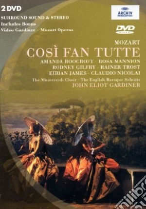 (Music Dvd) Wolfgang Amadeus Mozart - Cosi' Fan Tutte (2 Dvd) cd musicale di Peter Mumford