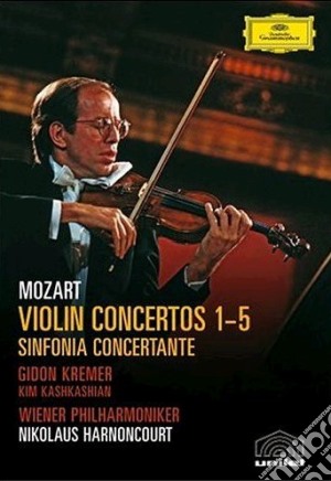 (Music Dvd) Wolfgang Amadeus Mozart - Violin Concertos Nos. 1-5 (2 Dvd) cd musicale di Klaus Lindemann