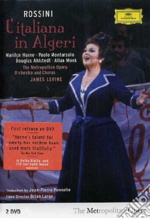 (Music Dvd) Gioacchino Rossini - L'italiana In Algeri (2 Dvd) cd musicale di Jean-Pierre Ponnelle