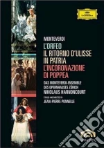 (Music Dvd) Claudio Monteverdi - L'Orfeo, L'Incoronazione Di Poppea, Il Ritorno Di Ulisse In Patria (5 Dvd) cd