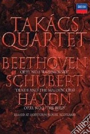 (Music Dvd) Takacs Quartet: Beethoven, Schubert, Haydn cd musicale