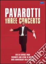 (Music Dvd) Luciano Pavarotti: Three Concerts (3 Dvd) cd