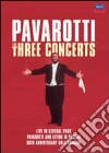 (Music Dvd) Luciano Pavarotti: Three Concerts (3 Dvd) cd