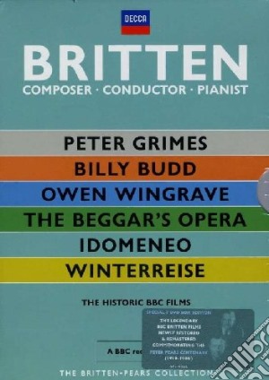 (Music Dvd) Benjamin Britten - Britten Collection (7 Dvd) cd musicale