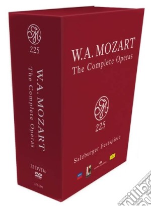 (Music Dvd) Wolfgang Amadeus Mozart - The Complete Operas (33 Dvd) cd musicale