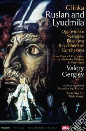 (Music Dvd) Mikhail Glinka - Rusland And Lyudmila - Gergiev (2 Dvd) cd musicale