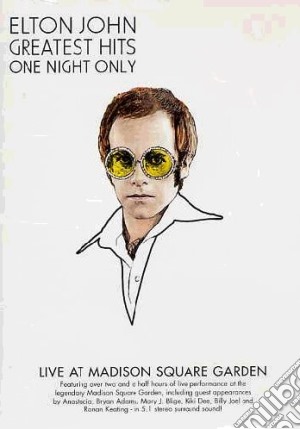 (Music Dvd) Elton John - Greatest Hits One Night Only Lve At Madison Square Garden cd musicale
