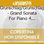 Grunschlag/Grunschlag - Grand Sonata For Piano 4 Hands/Rondo/