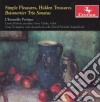 Simple Pleasures, Hidden Treasures: Boismortier Trio Sonatas cd
