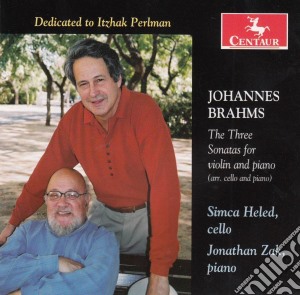 Johannes Brahms - The Three Sonatas For Violin And Piano cd musicale di Johannes Brahms