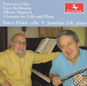 Simca Heled - 3 Sonatas For Cello And Piano cd musicale di Simca Heled