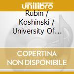 Rubin / Koshinski / University Of Minnesota Duluth - Currents - Assorted Pieces For Percussion Winds cd