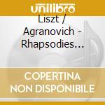 Liszt / Agranovich - Rhapsodies Etudes cd